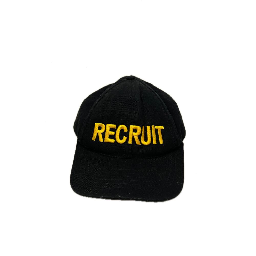 Recruit Navy Blue and Yellow Snapback Baseball Cap